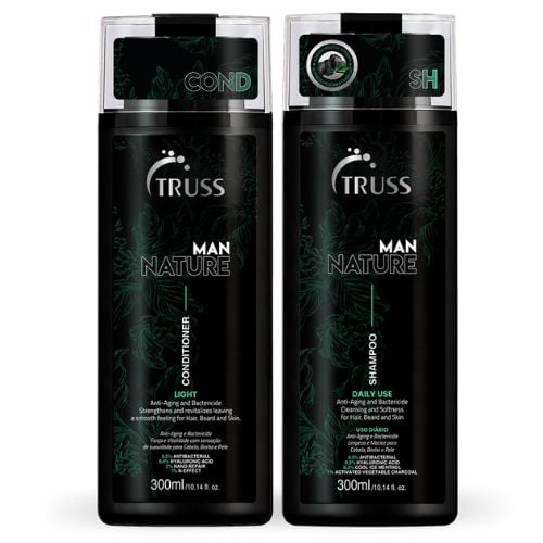 kit Shampoo e Condicionador Truss Man Nature 300ml