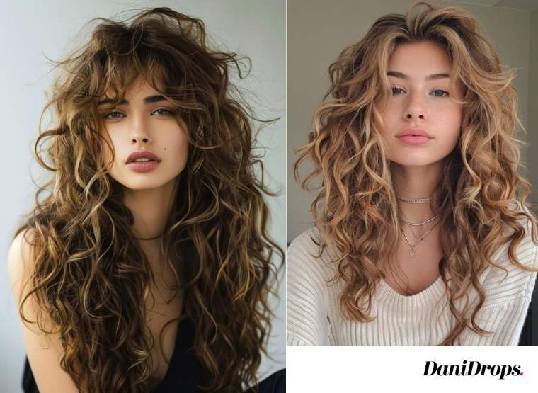 Cabelo Cacheado com Luzes 2024 – Veja mais de 80 inspirações de cachos com luzes