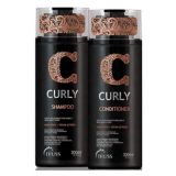 Kit Shampoo e Balsamo 300ml Curly Truss