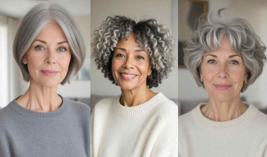 Taglio a cuneo per donne over 60 per sembrare più giovani Taglio a cuneo per donne over 60 per sembrare più giovani