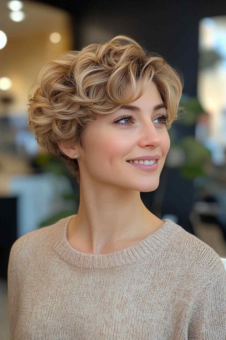 Corte Pixie Rizado 2025: Descubre 26 modelos que transformarán tu look