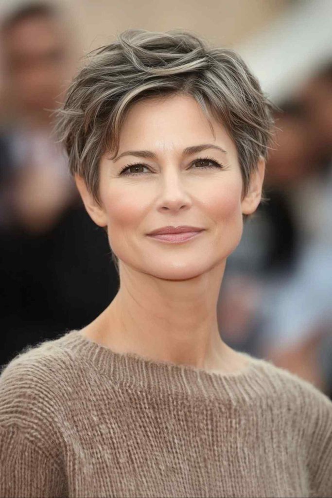 Taglio di capelli Pixie cut per donne over 50 14 Taglio di capelli Pixie cut per donne over 50