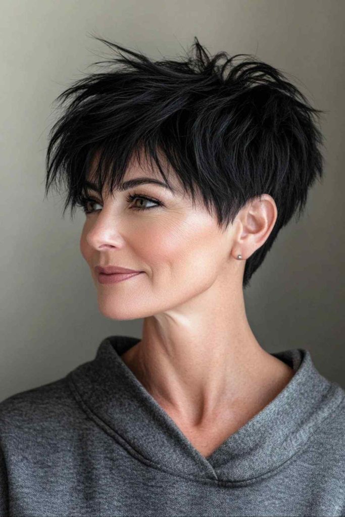 Taglio di capelli Pixie cut per donne over 50 17 Taglio di capelli Pixie cut per donne over 50