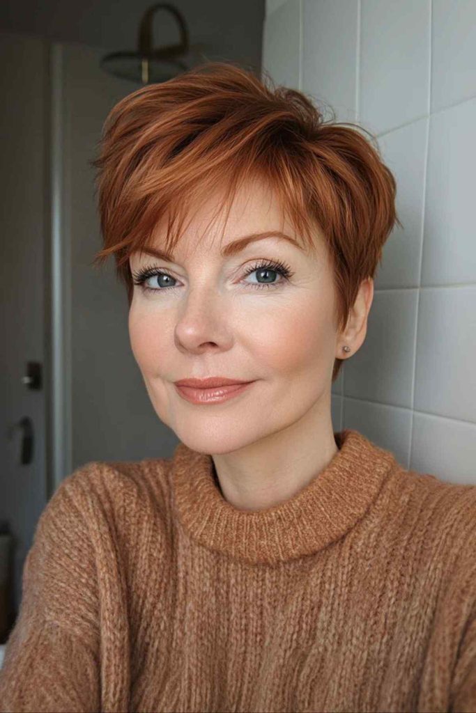 Taglio di capelli Pixie cut per donne over 50 19 Taglio di capelli Pixie cut per donne over 50