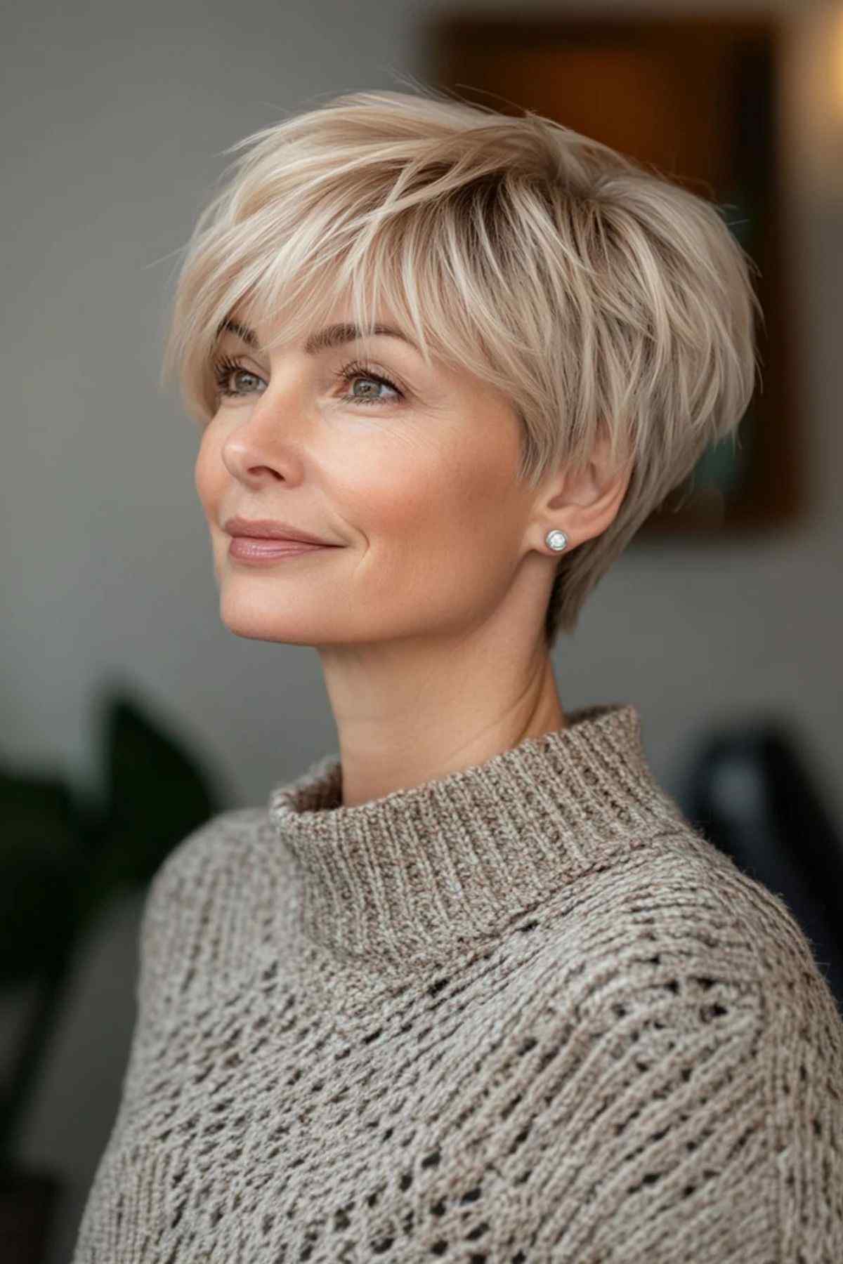 Coupe Pixie pour femmes de plus de 50 ans : découvrez 27 inspirations