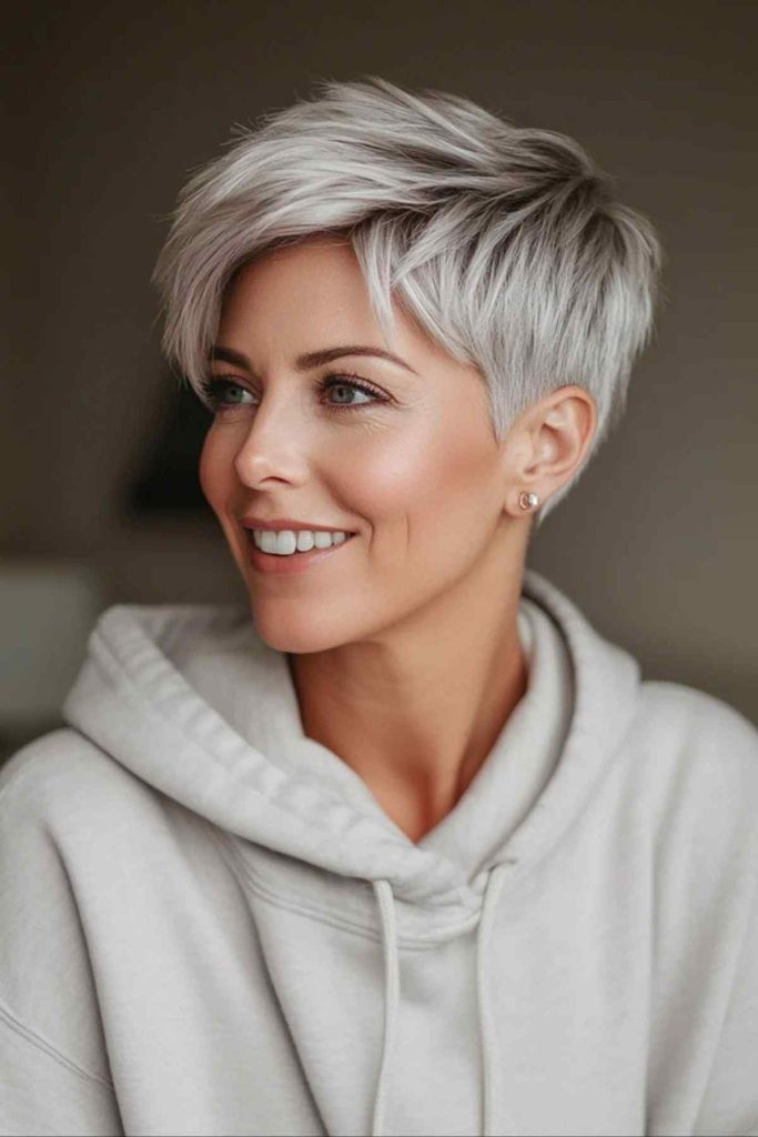 Taglio di capelli Pixie cut per donne over 50 20 Taglio di capelli Pixie cut per donne over 50