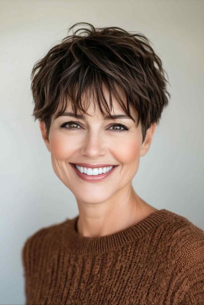 Taglio di capelli Pixie cut per donne over 50 21 Taglio di capelli Pixie cut per donne over 50