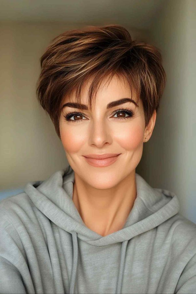 Taglio di capelli Pixie cut per donne over 50 23 Taglio di capelli Pixie cut per donne over 50