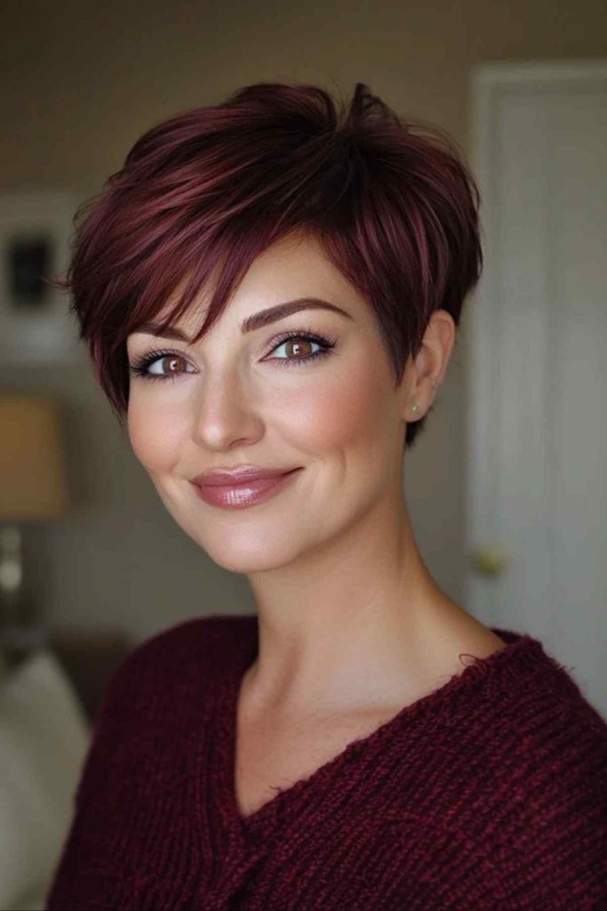Taglio di capelli Pixie cut per donne over 50 26 Taglio di capelli Pixie cut per donne over 50