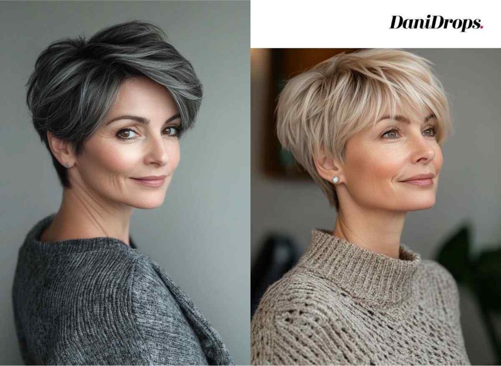 Taglio di capelli Pixie cut per donne over 50 28 Taglio di capelli Pixie cut per donne over 50