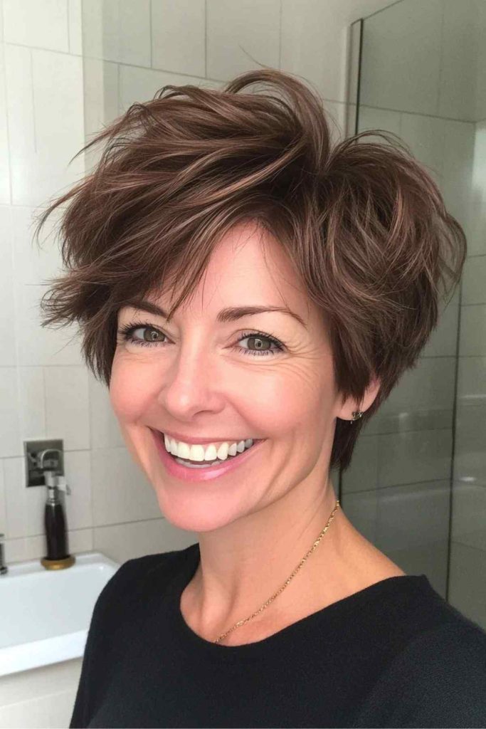 Pixie cut haircut for women over 40 14 Pixie cut haircut for women over 40