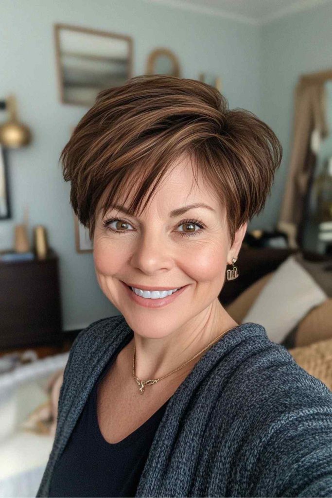 Pixie cut haircut for women over 40 24 Pixie cut haircut for women over 40