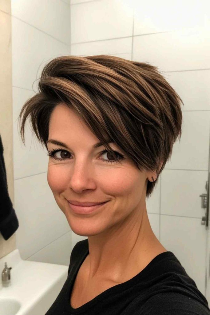 Pixie cut haircut for women over 40 26 Pixie cut haircut for women over 40