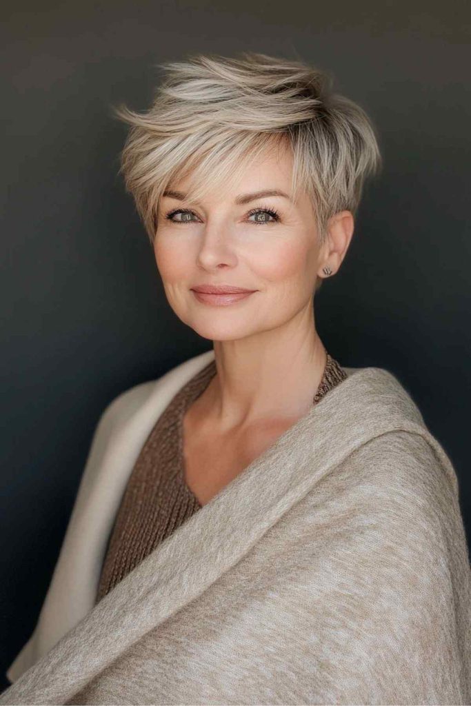 Pixie cut haircut for women over 40 27 Pixie cut haircut for women over 40