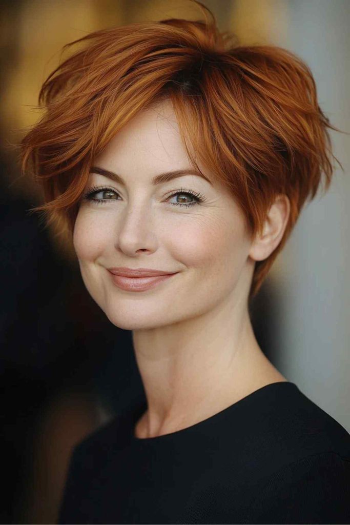Pixie cut haircut for women over 40 6 Pixie cut haircut for women over 40