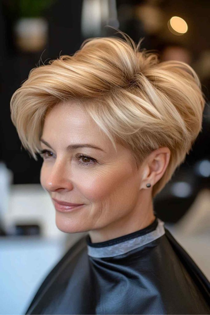 Pixie cut haircut for women over 40 7 Pixie cut haircut for women over 40