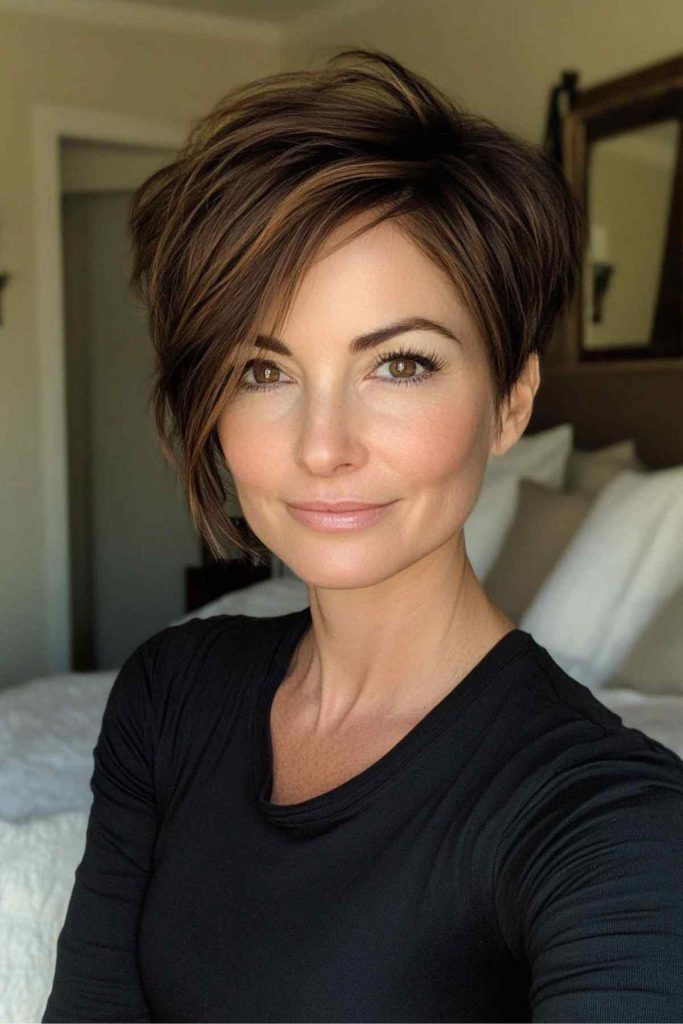 Pixie cut haircut for women over 40 9 Pixie cut haircut for women over 40