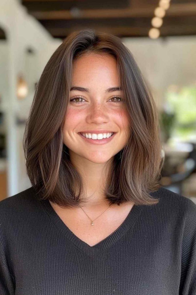 Long bob haircut Long bob haircut