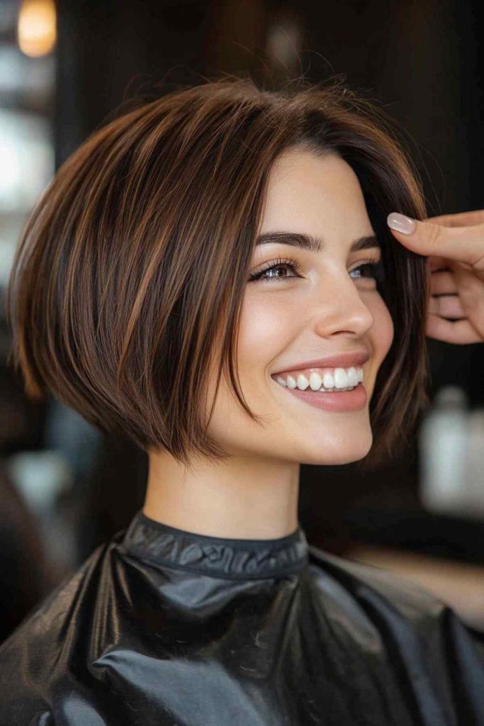 Short bob haircut Short bob haircut