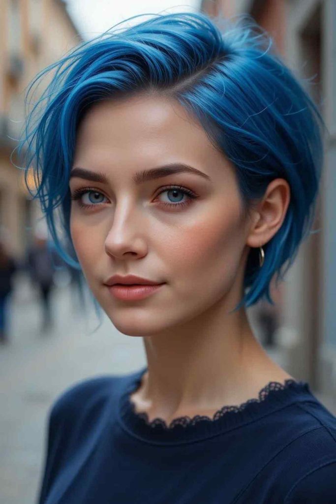 Blue Hair Color Trend Blue Hair Color Trend