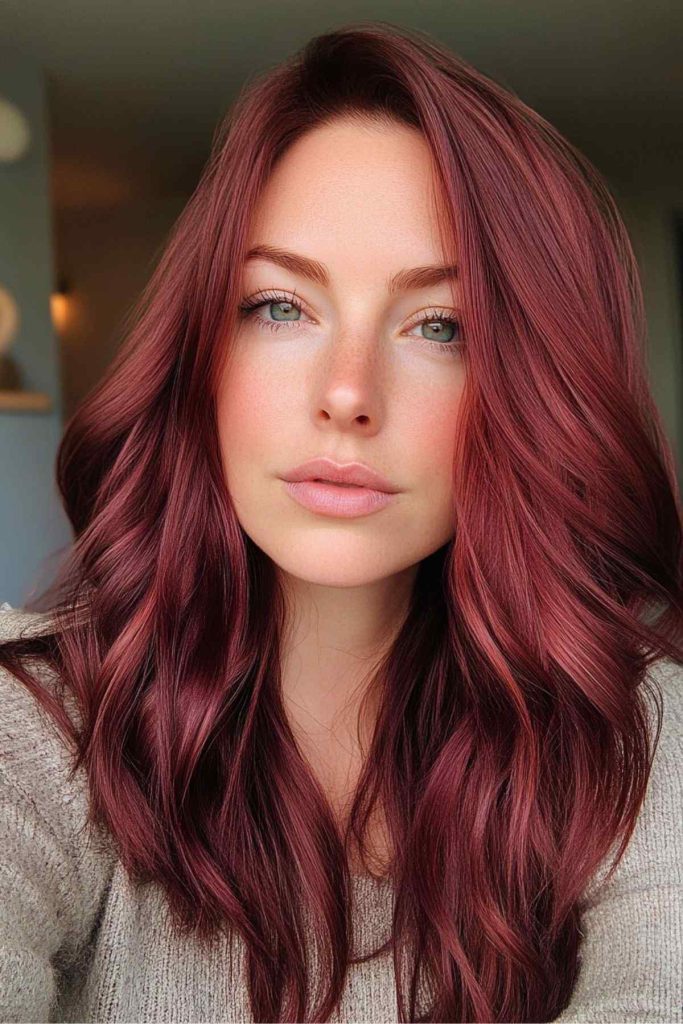 Burgundy Hair Color Trend Burgundy Hair Color Trend