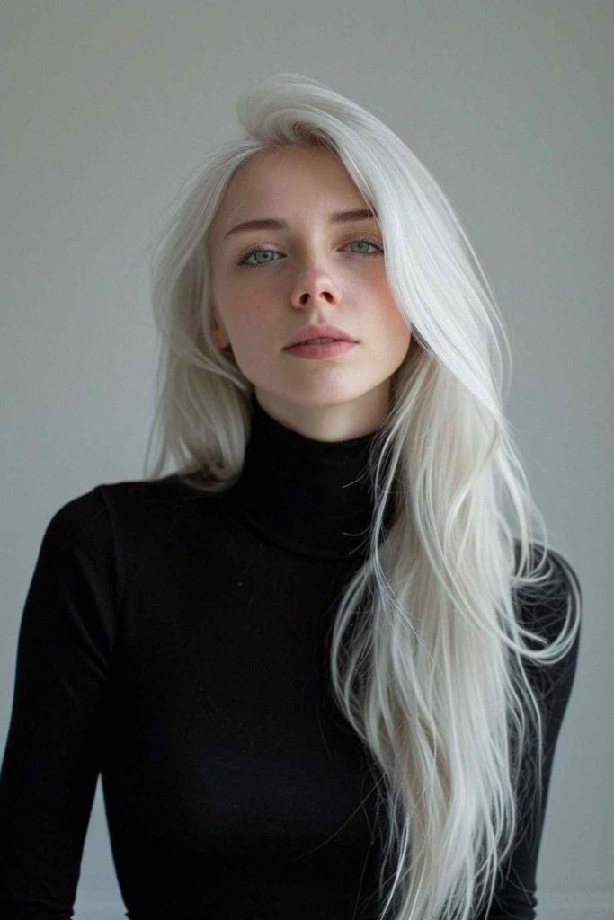 White Hair Color Trend White Hair Color Trend