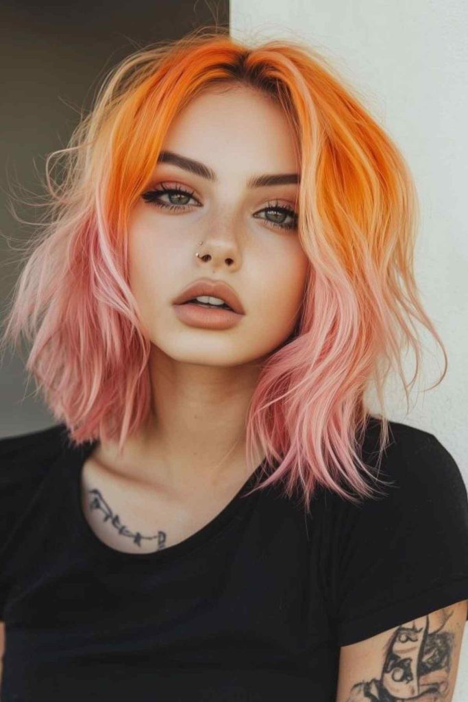 Colored Hair Color Trend Colorful Hair Color Trend