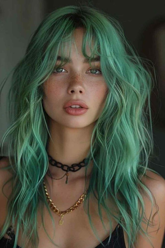 Green Hair Color Trend Green Hair Color Trend