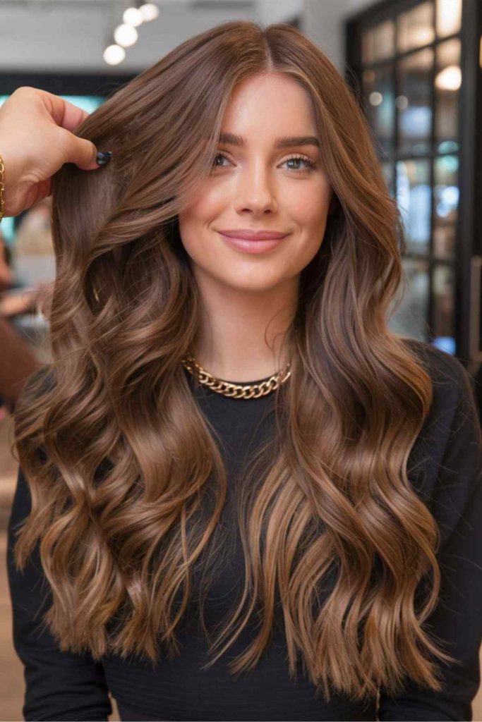 cor de cabelo Cabelo Morena Iluminada Caramelo cor de Cabelo Morena Iluminada Caramelo