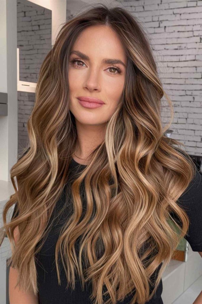 cor de cabelo Cabelo Morena Iluminada Dourado cor de Cabelo Morena Iluminada Dourado