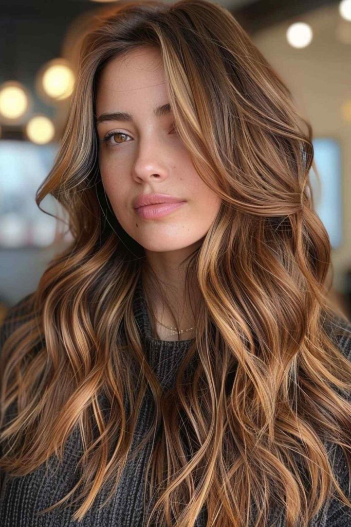 cor de cabelo Cabelo Morena Iluminada Mel cor de Cabelo Morena Iluminada Mel
